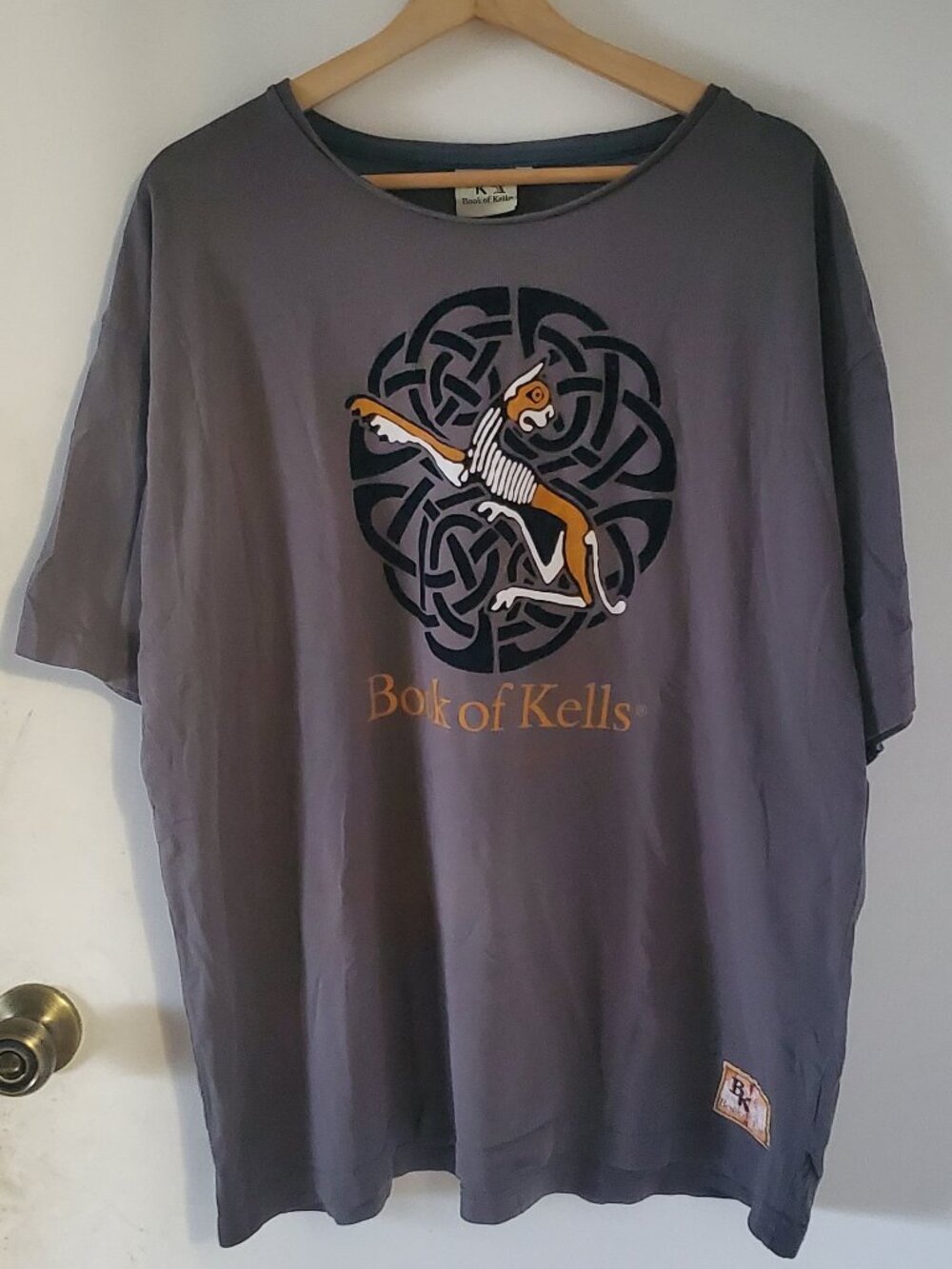 Book Of Kells Graphic T-Shirt Men's Size XXL